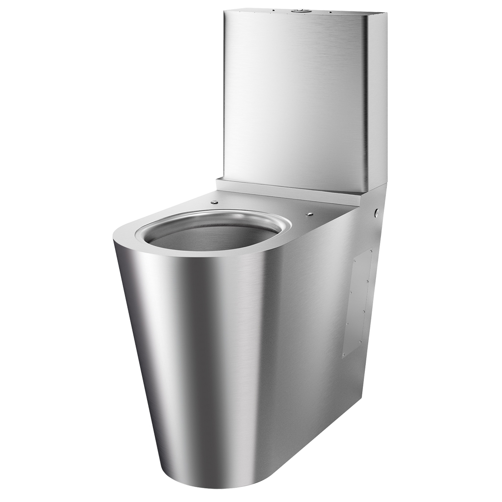 MONOBLOCO 700 PMR floor-standing WC with cistern set, for disabled, with seat lid