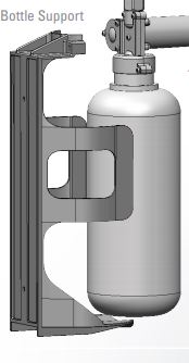 Stren soap dispenser support kit for 1-liter