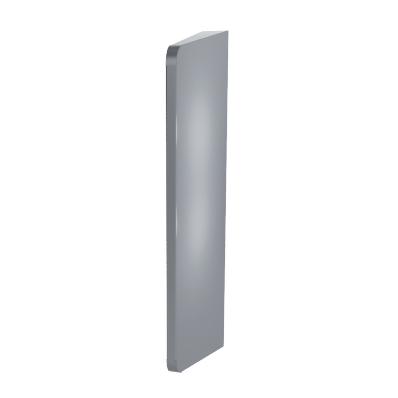 LISO XL urinal divider 304 stainless steel satin, 950 x 350 mm