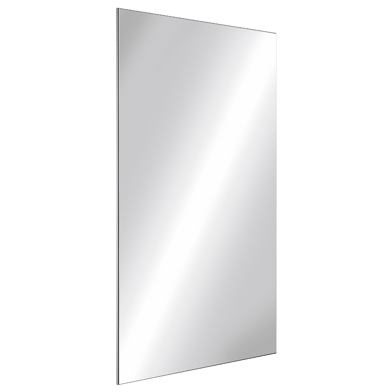 Unbreakable bathroom mirror 10x595x980 mirror r pol st steel