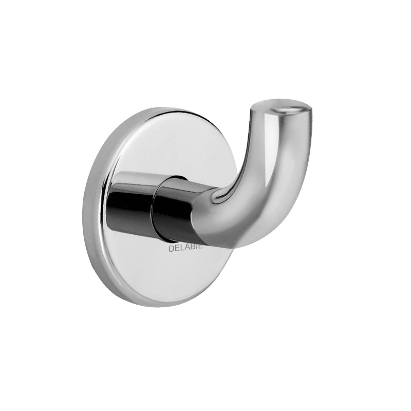 Coat hook Ø62x65 polished stainless steel 