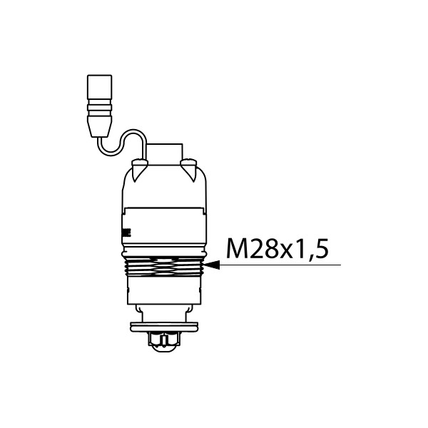 Solenoid valve 6V with flow rate adjustor for TEMPOMATIC 4