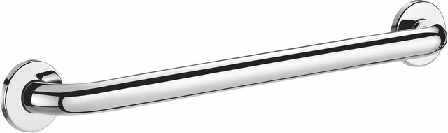 DELABIE grab bar, 500mm Ø32mm polished stainless steel