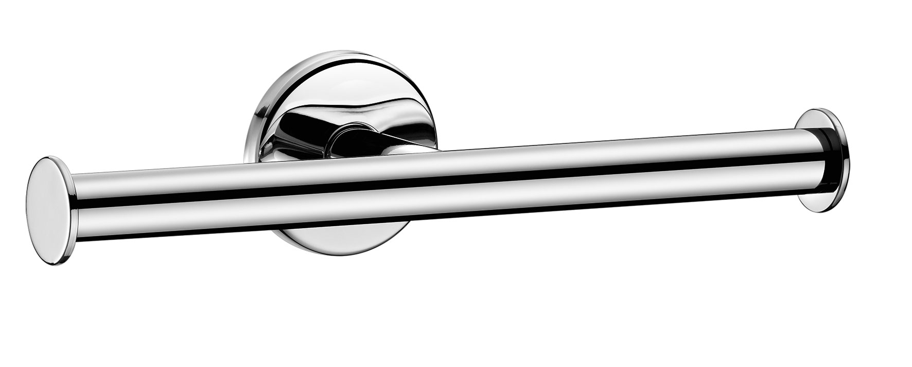 Delabie double toilet roll holder bright polished stainless steel