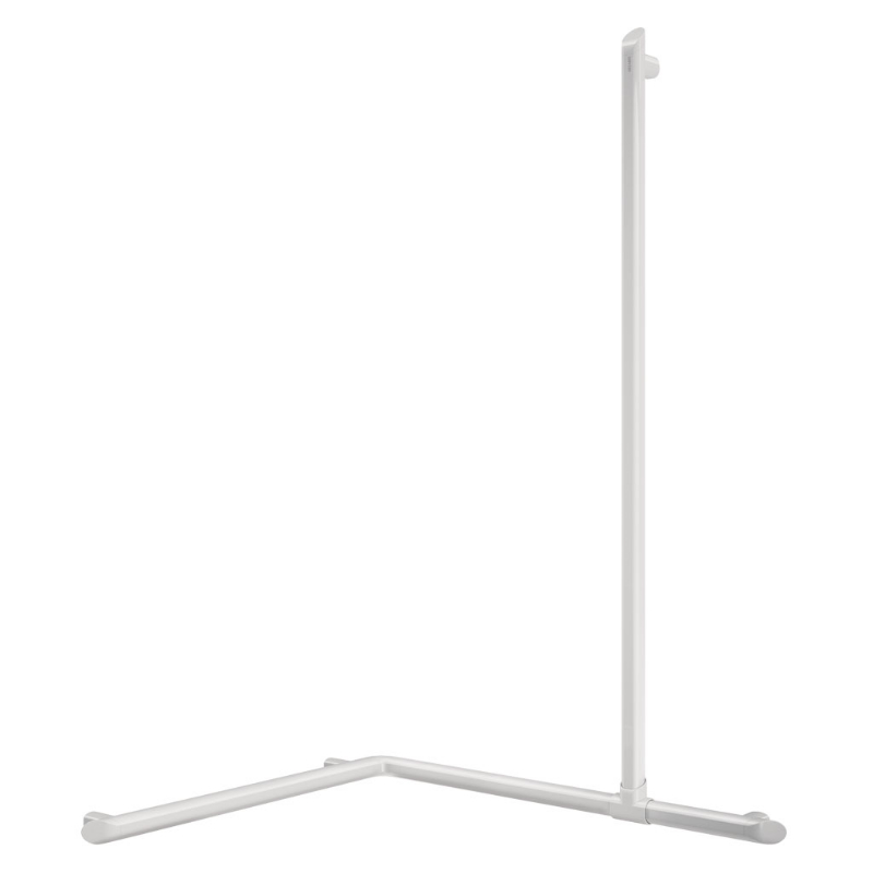 Be-Line grab bar + shower head rail Ø35 white aluminium