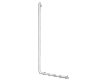 Be-Line L-shaped grab bar Ø35 H.1130 white aluminium