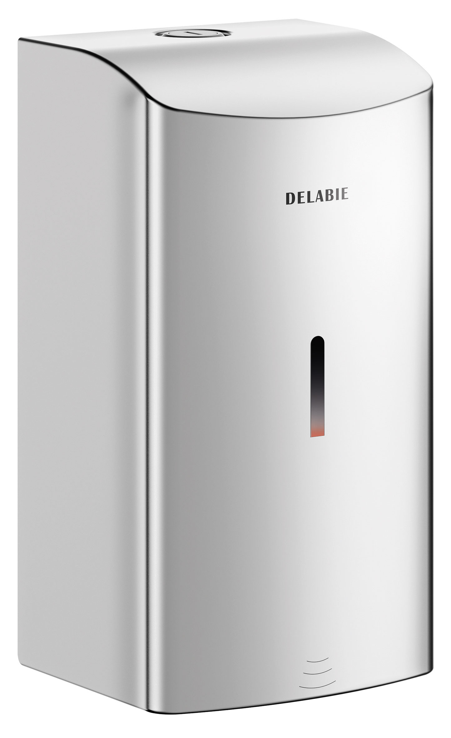Electronic liquid soap dispenser,0,5L, bright polished 304 stainless steel
