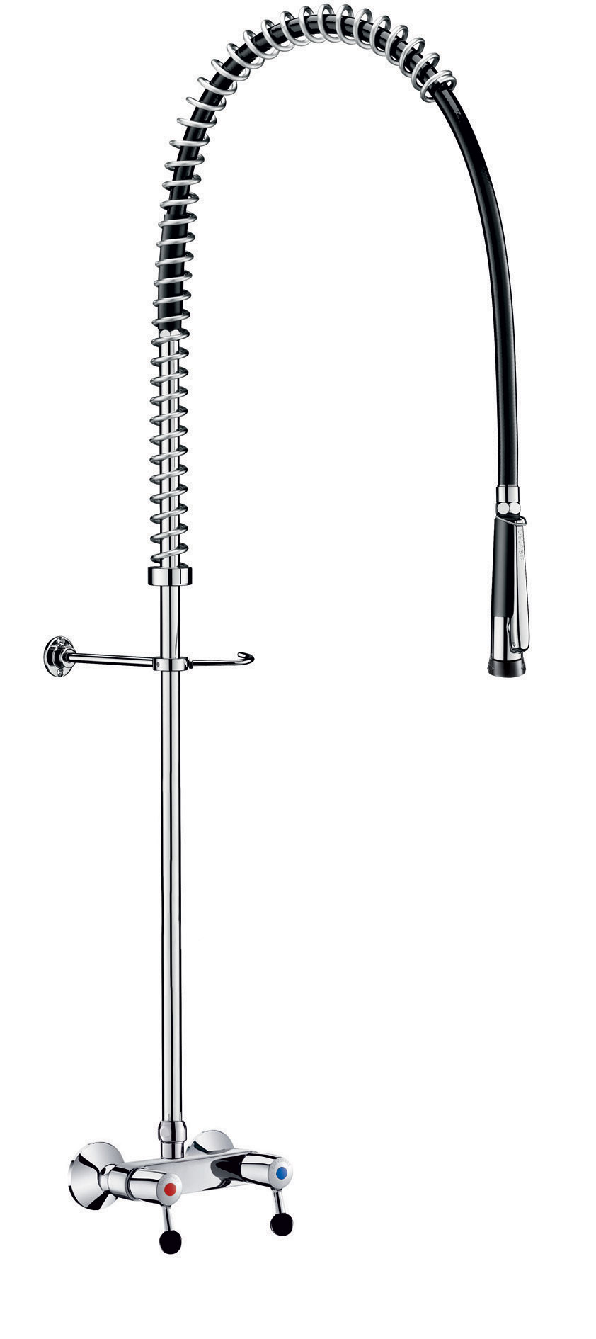 Delabie Wall-mounted pre-rinse set with mixer 